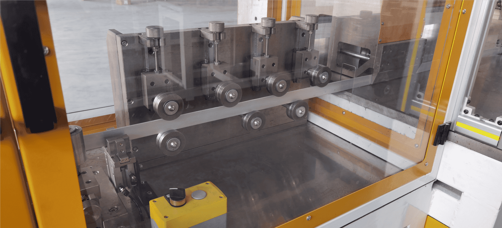 Full automatic flat tube bending machine