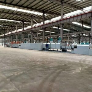 Round Fluxer Aluminium Radiator Continuous Brazing Furnace