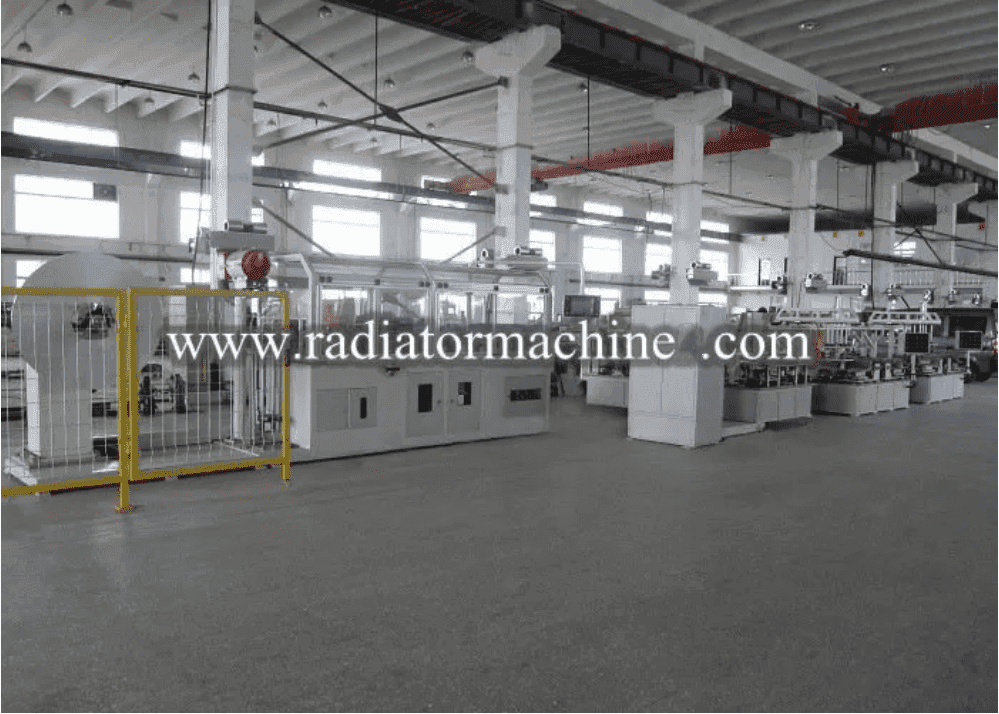 Fully Automatic Radiator Fin Machine