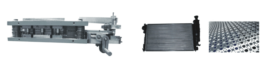 Continuous Fin Forming Stamping Die For Fin-tube Type Radiator