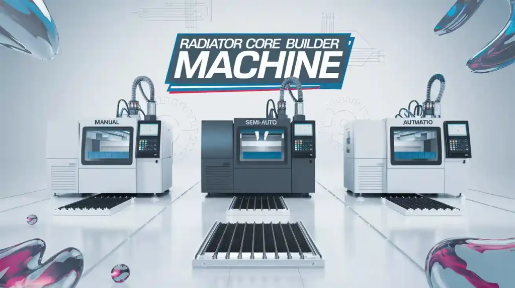 radiator core builder machine