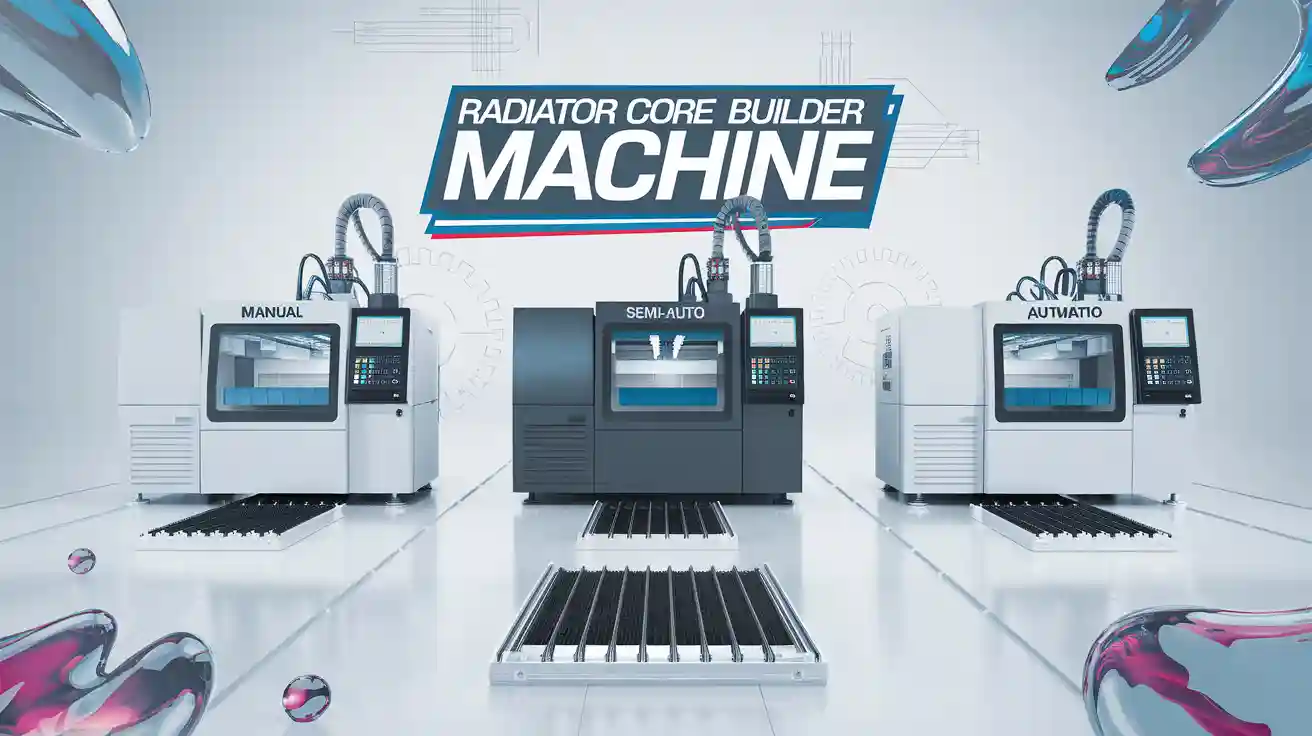 radiator core builder machine