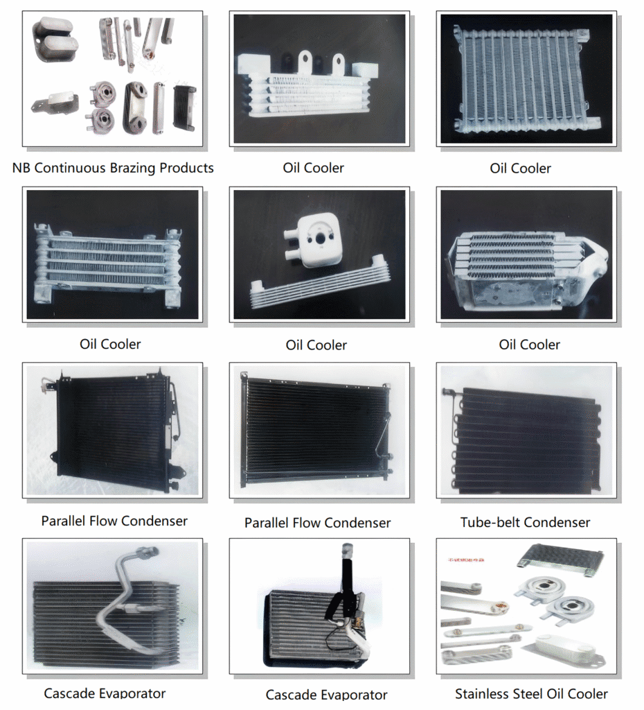 Brazing samples
