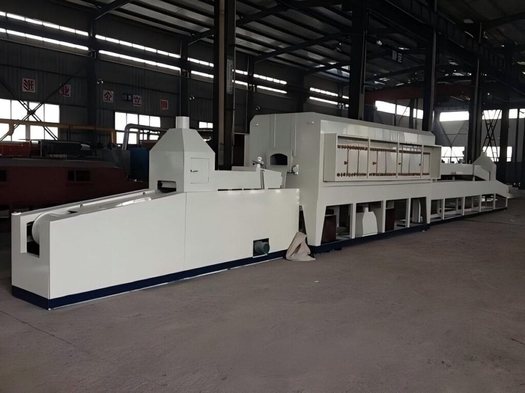Continuous aluminum brazing furnace
