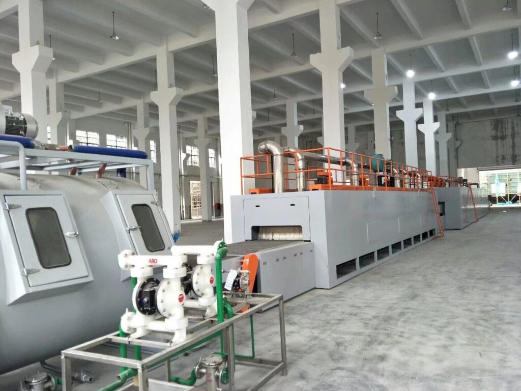 Continuous brazing furnace