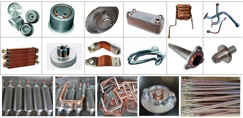 High temperature brazing samples
