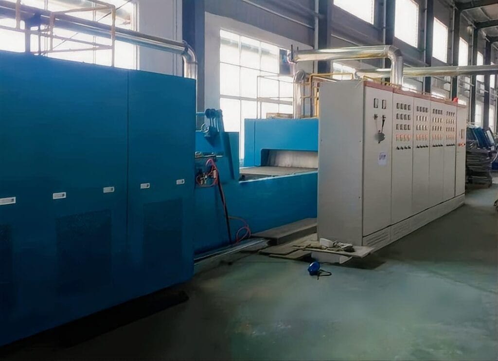 Natural gas brazing furnace